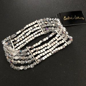 Multi Beaded Stretchy Bracelet